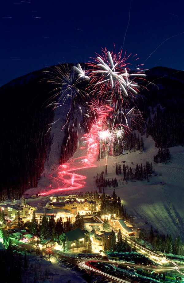 Top ski resorts for New Year's Eve fireworks